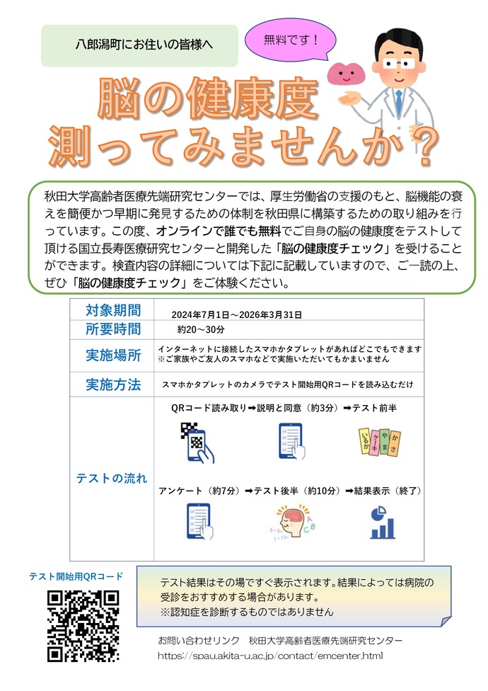 脳の健康度チェック