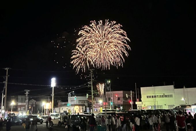 一夜市花火