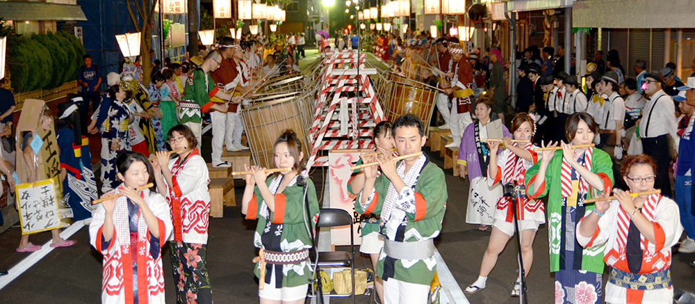 写真：一日市盆踊り